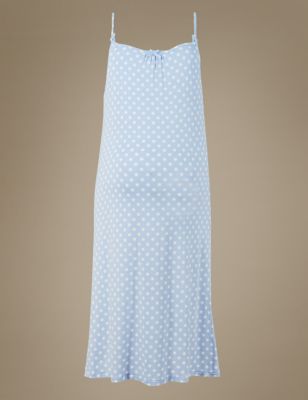 Maternity Spotted Chemise